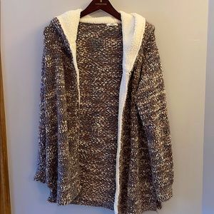 Wool Lined Multi Color Sweater